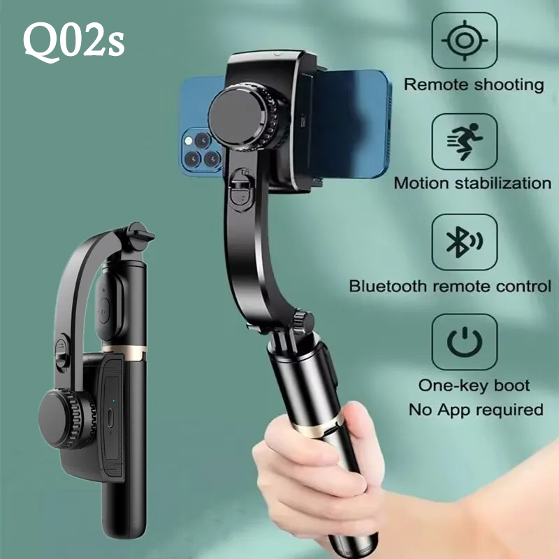 Auto Tracking Tripod - Q02S Bluetooth Wireless Selfie Stick 145cm