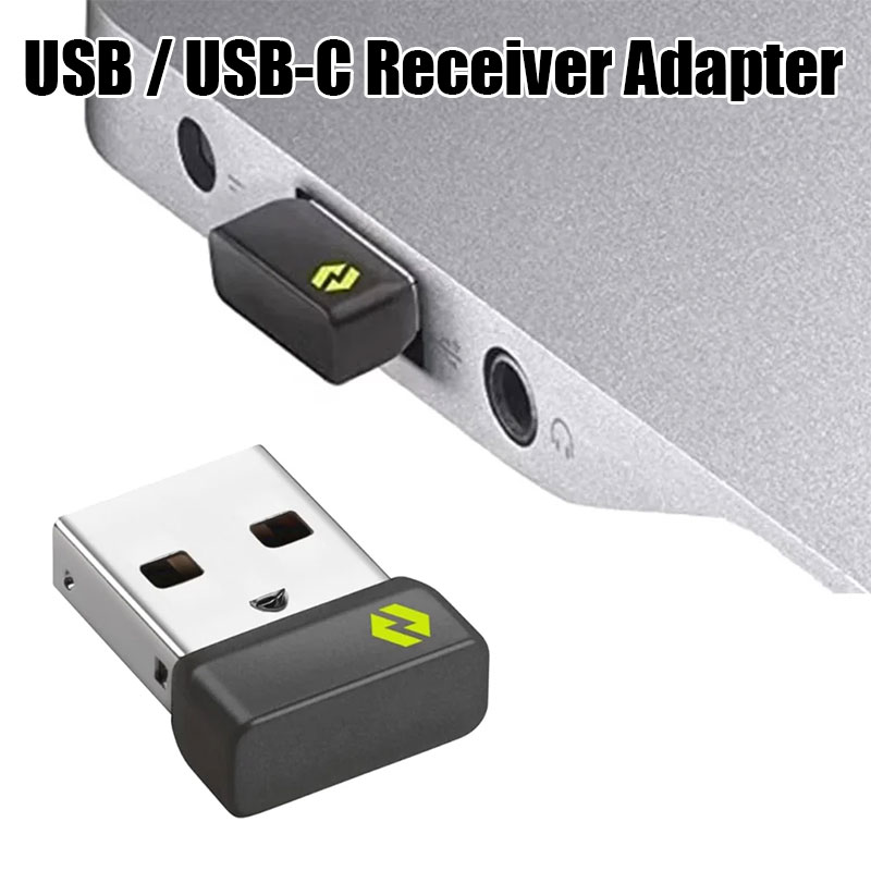 Wireless Keyboard Mini - Wireless USB/USB-C Receiver Adapter Fit for