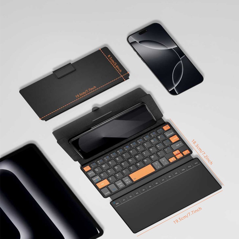Ultra Thin Mini Keyboard Custo - Wireless Keyboard Mini ulasan dan harga