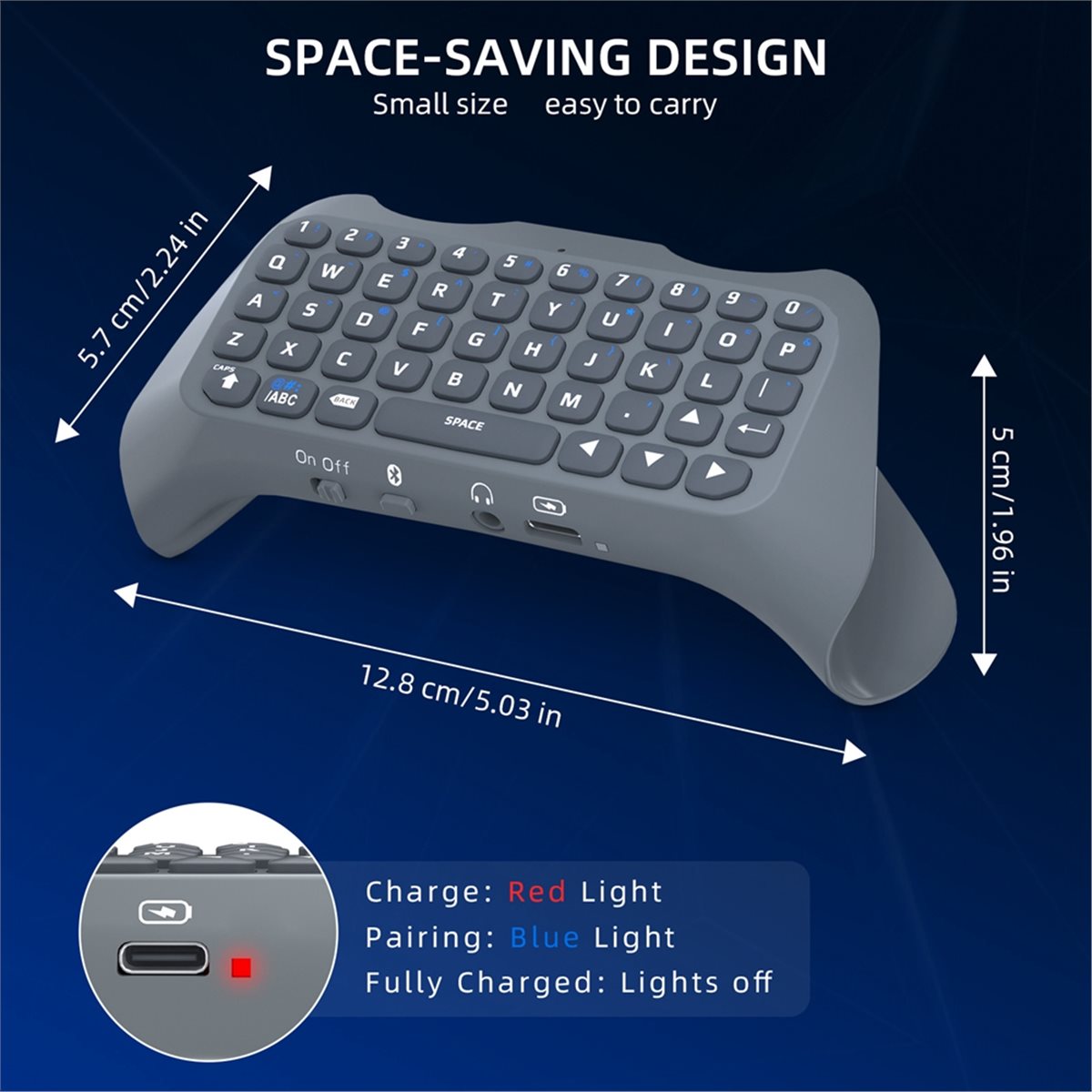 goodidea 3.5mm Gaming Wireless - Wireless Keyboard Mini ulasan dan harga