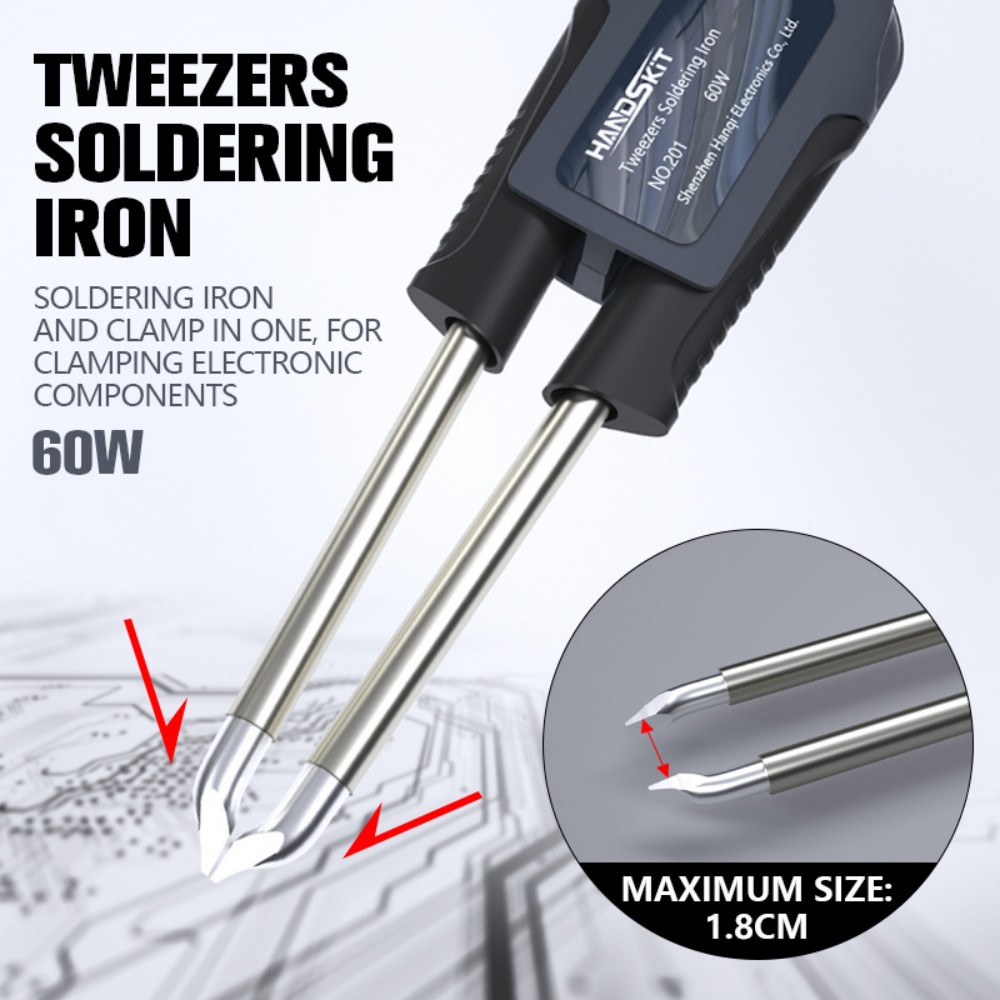 T12 Soldering Tweezer Handle – - Gadgets For Electronics ulasan dan harga