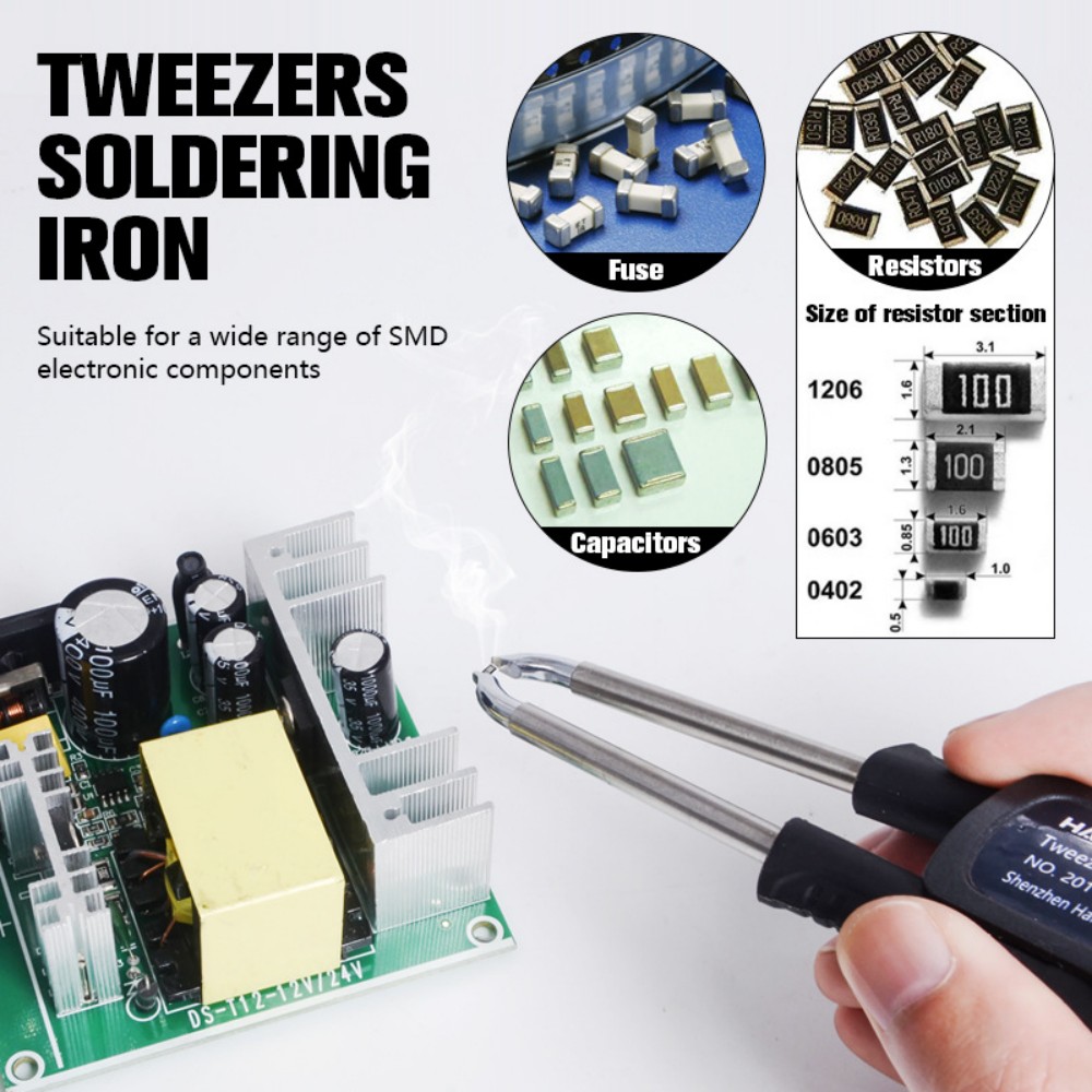 T12 Soldering Tweezer Handle – - Gadgets For Electronics ulasan dan harga