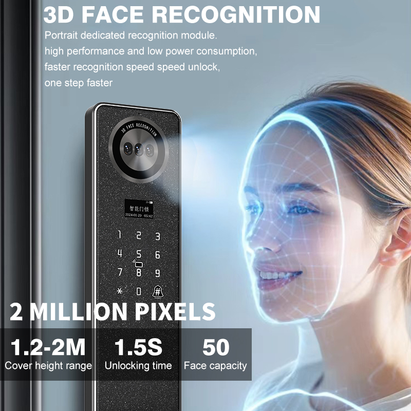 Tuya WiFi Smart Door Lock, Hom - Electronics & Tech Gadgets ulasan dan harga