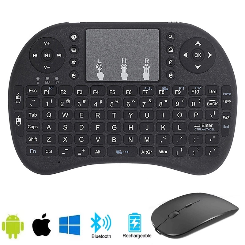 Mini English Bluetooth Keyboar - Wireless Keyboard Mini ulasan dan harga