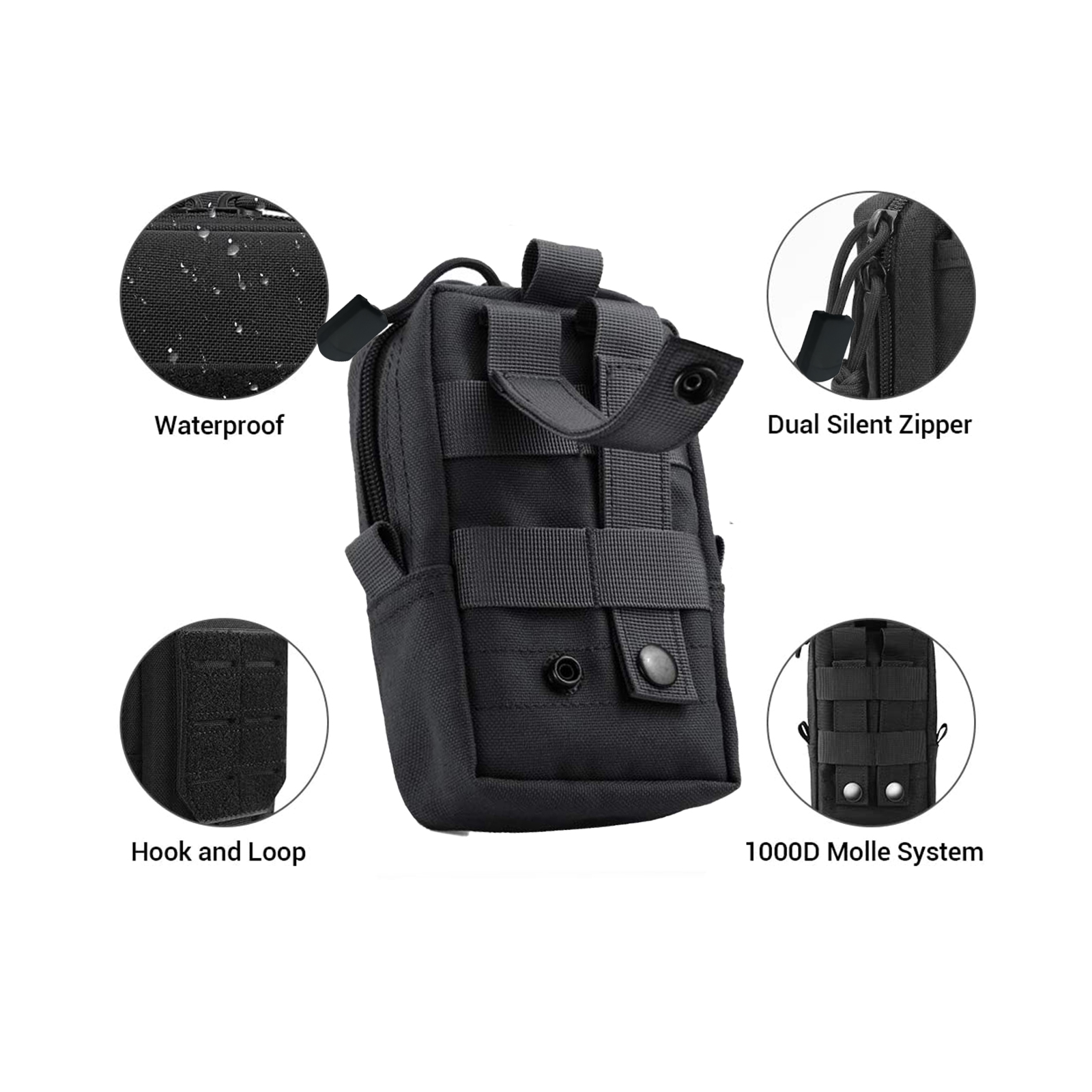 Tactical Molle Pouch Waist Bag - Gadgets For Electronics ulasan dan harga