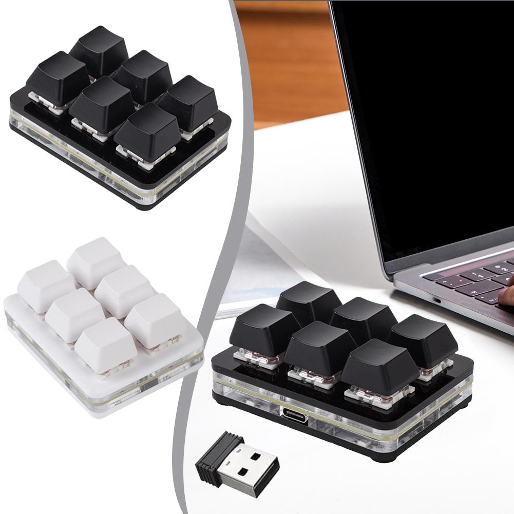 Mini 6 Keys Keyboard Bluetooth - Wireless Keyboard Mini ulasan dan harga