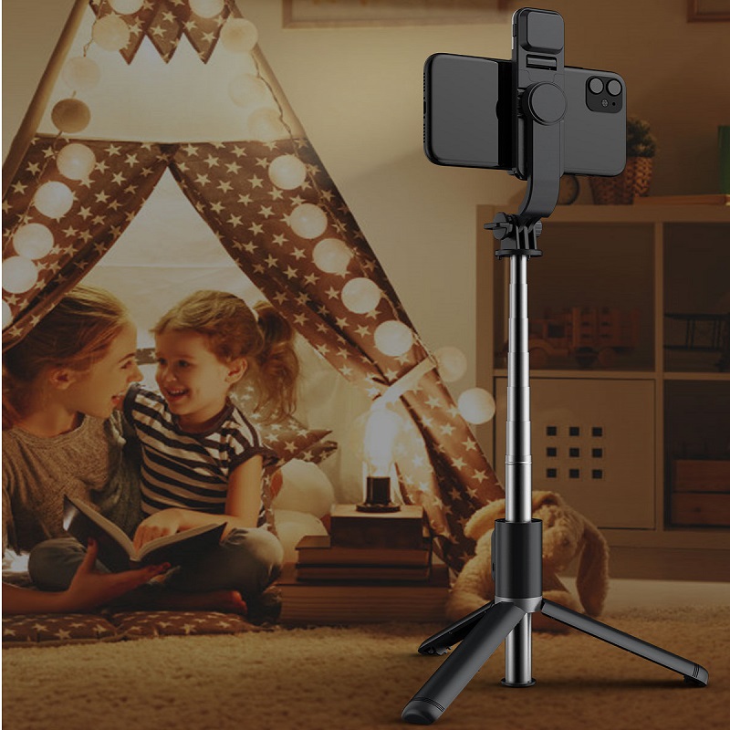 Q02S Bluetooth Wireless Selfie - Auto Tracking Tripod ulasan dan harga