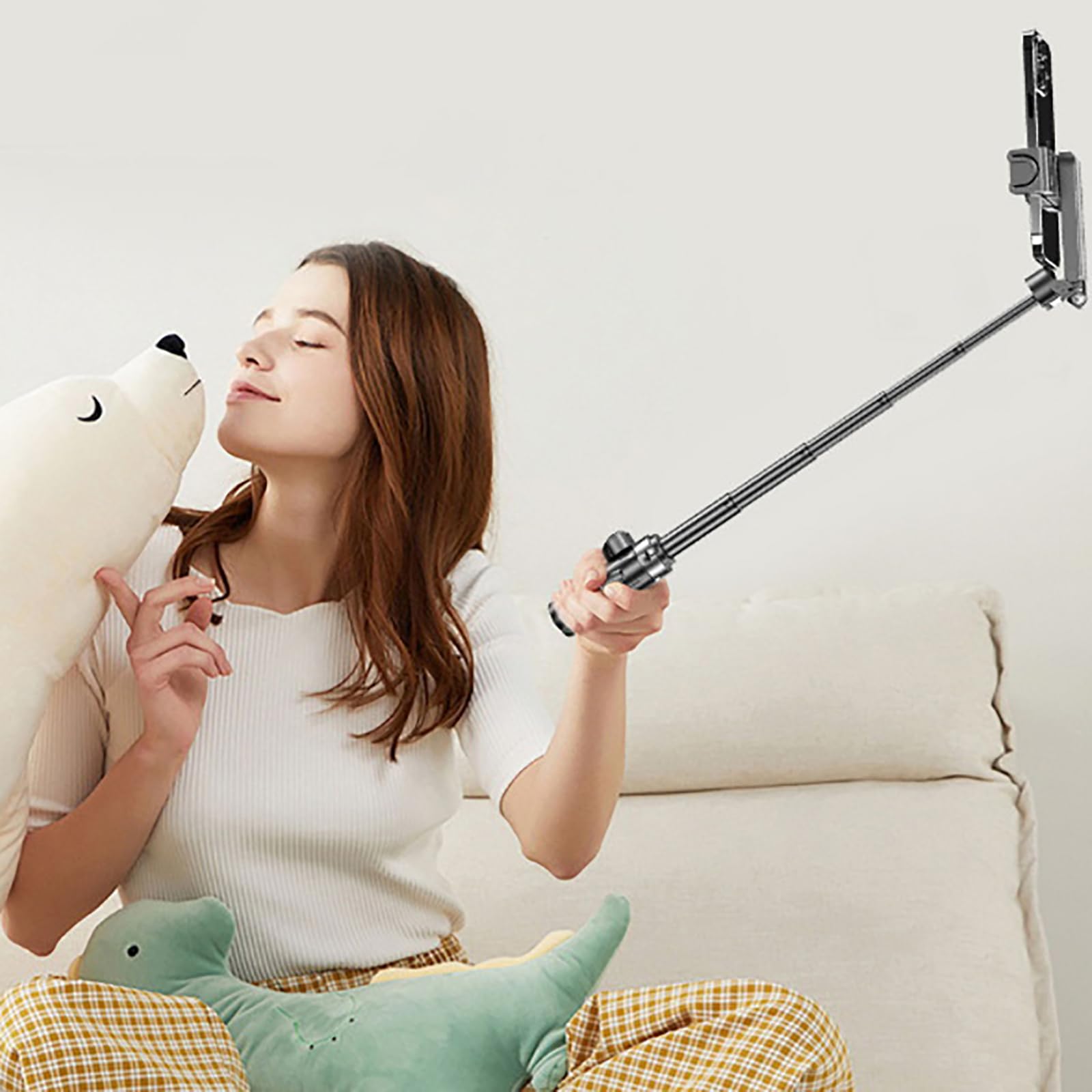 4-in-1 Selfie Stick Tripod, Ex - Auto Tracking Tripod ulasan dan harga