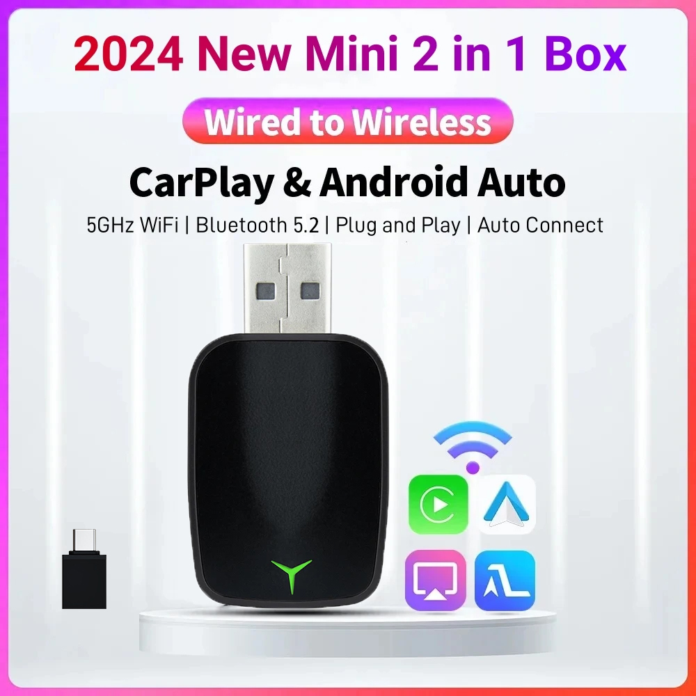 New Wired To Wireless Carplay  - Gadgets For Electronics ulasan dan harga