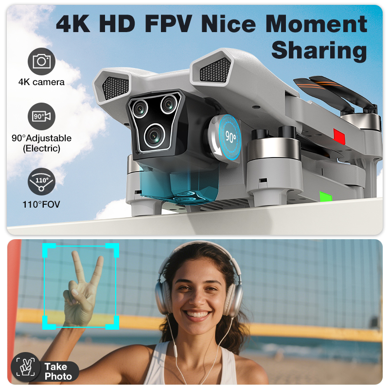 NEW Hot L017 Pro Drone Brushle - Gadgets For Electronics ulasan dan harga
