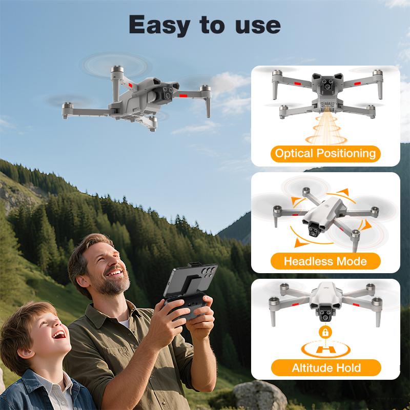 NEW Hot L017 Pro Drone Brushle - Gadgets For Electronics ulasan dan harga