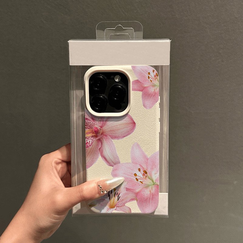 Pink Lily Lychee Texture Phone - Samsung Galaxy A55 ulasan dan harga